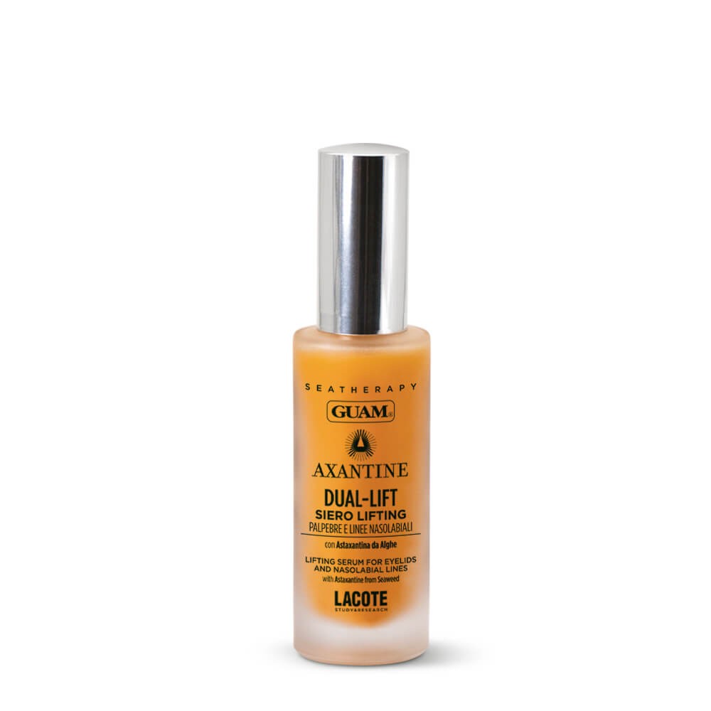 AXANTINE Dual-Lift anti-age serum za veke in ustnice z astaksantinom – GUAM Axantine, 30 ml