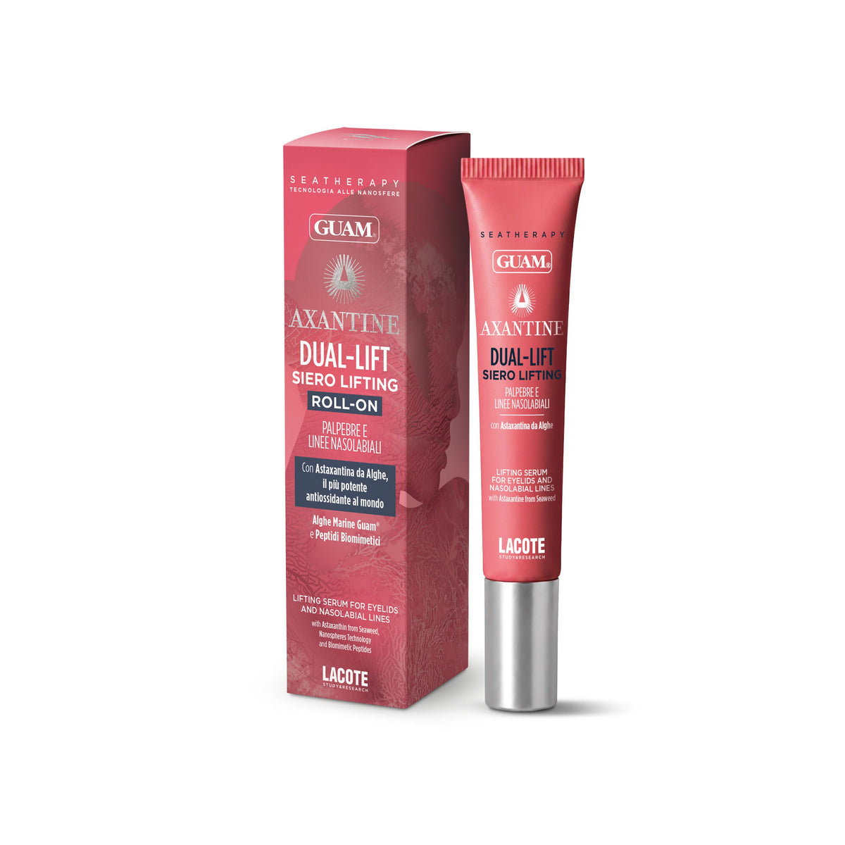Roll-on serum Dual-Lift za glajenje kože na vekah in ob nazolabialnih gubah