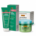 GUAM paket — slani piling AlgaScrub (700 g) in hladilna anticelulitna krema Inthenso (200 ml) v originalni embalaži