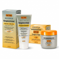 GUAM F.I.R. + Tourmaline paket — termogena blatna obloga 500 g in dnevna blatna krema 150 ml za trebuh in pas v originalni embalaži
