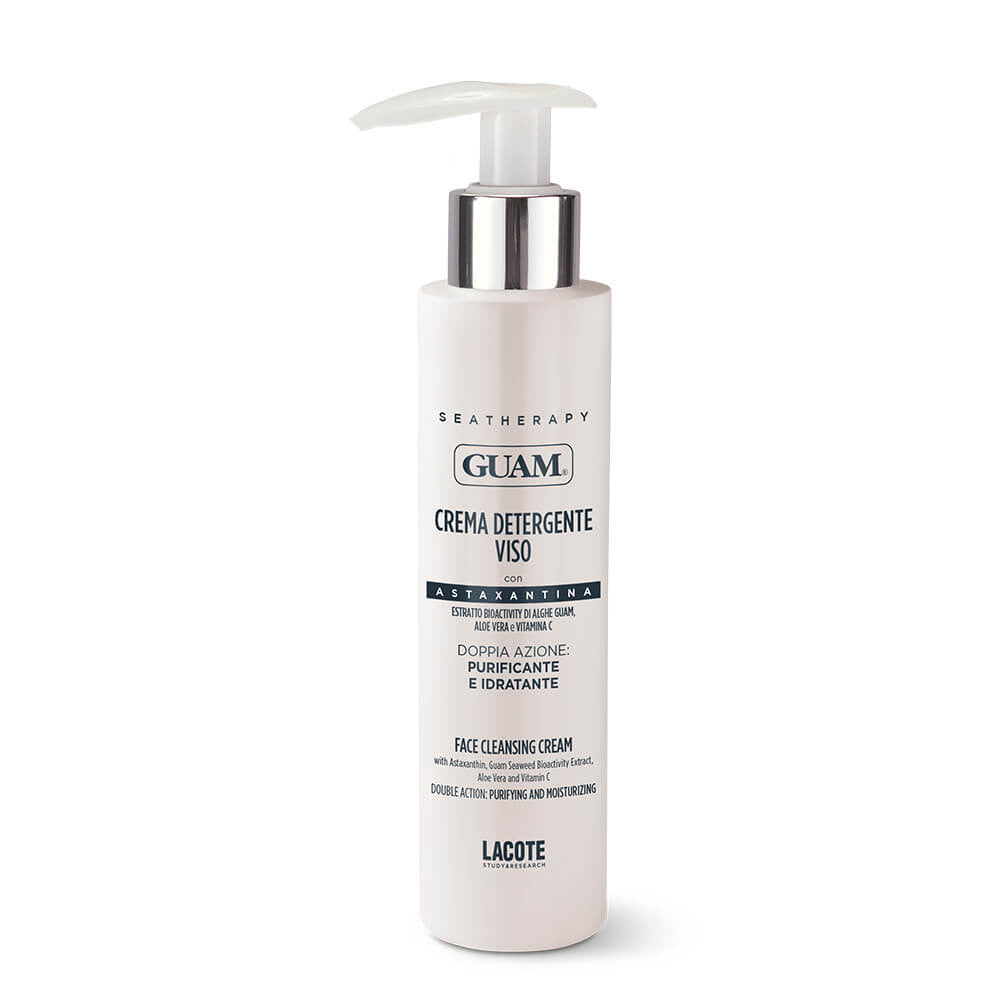 Nežna čistilna nega obraza GUAM Seatherapy z izvlečkom morskih alg in vitaminom C
