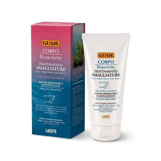 Krema proti strijam za telo z glikolno kislino GUAM Corpo, 150 ml