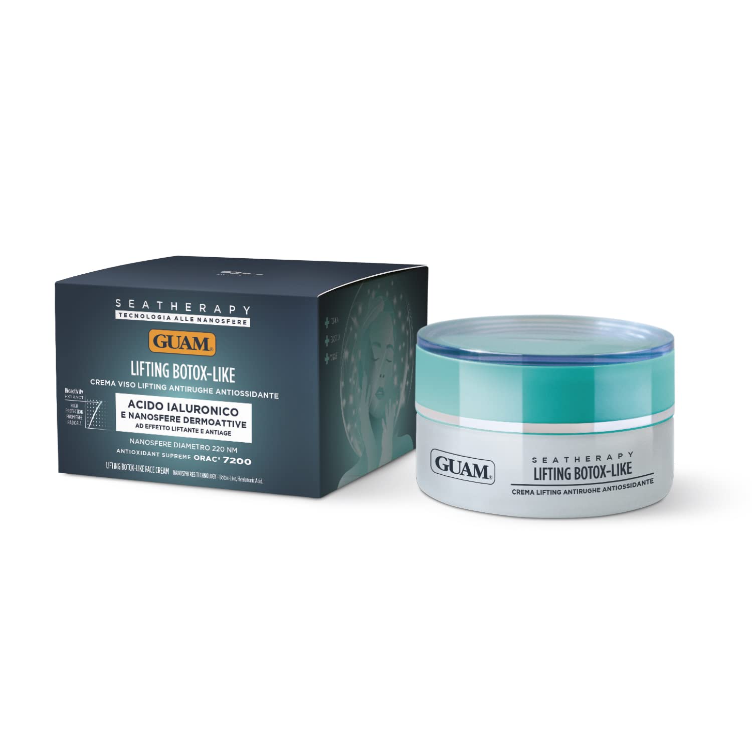 Lifting krema za obraz z mimetičnimi peptidi – 50 ml